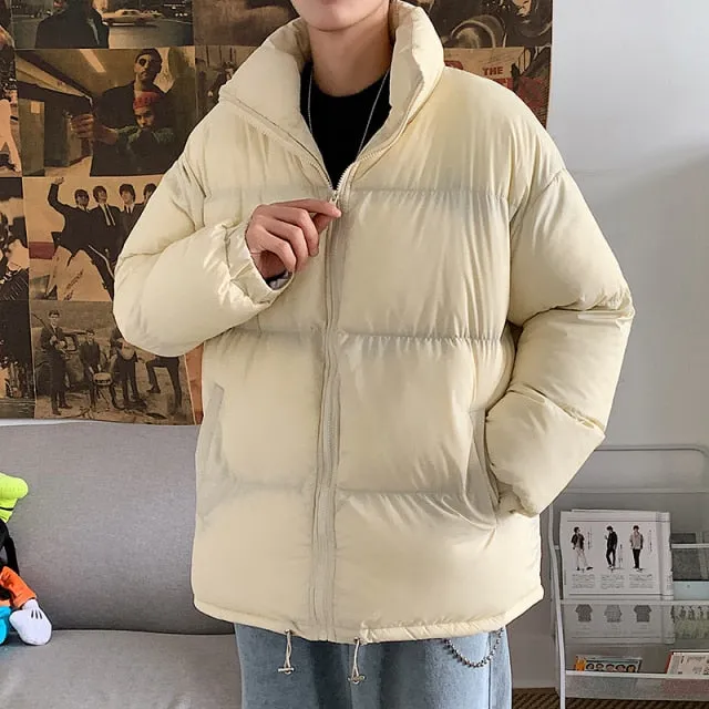 2022 Men's Streetwear Winter Coat