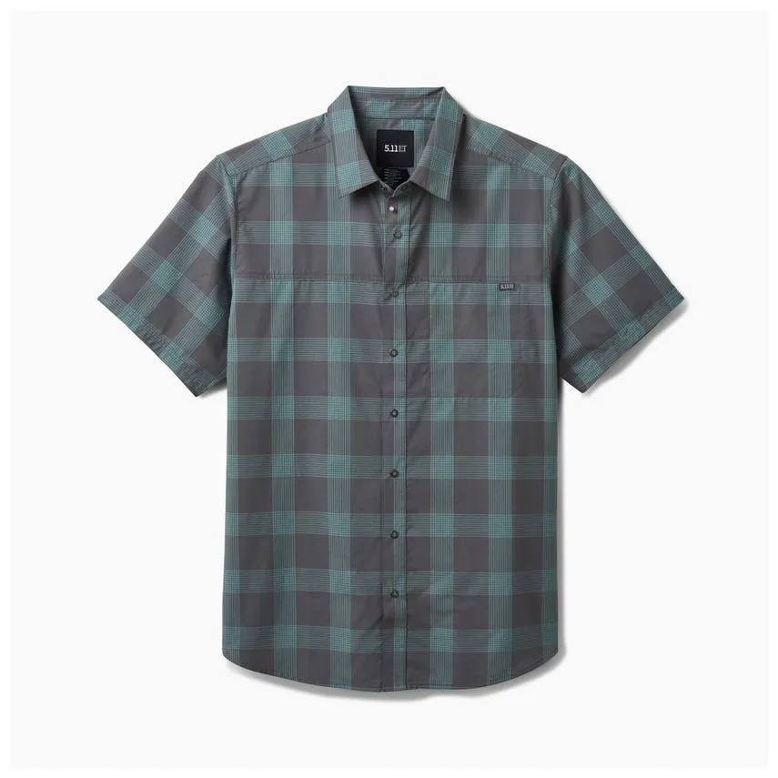 5.11 WYATT SHORT SLEEVE PLAID SHIRT