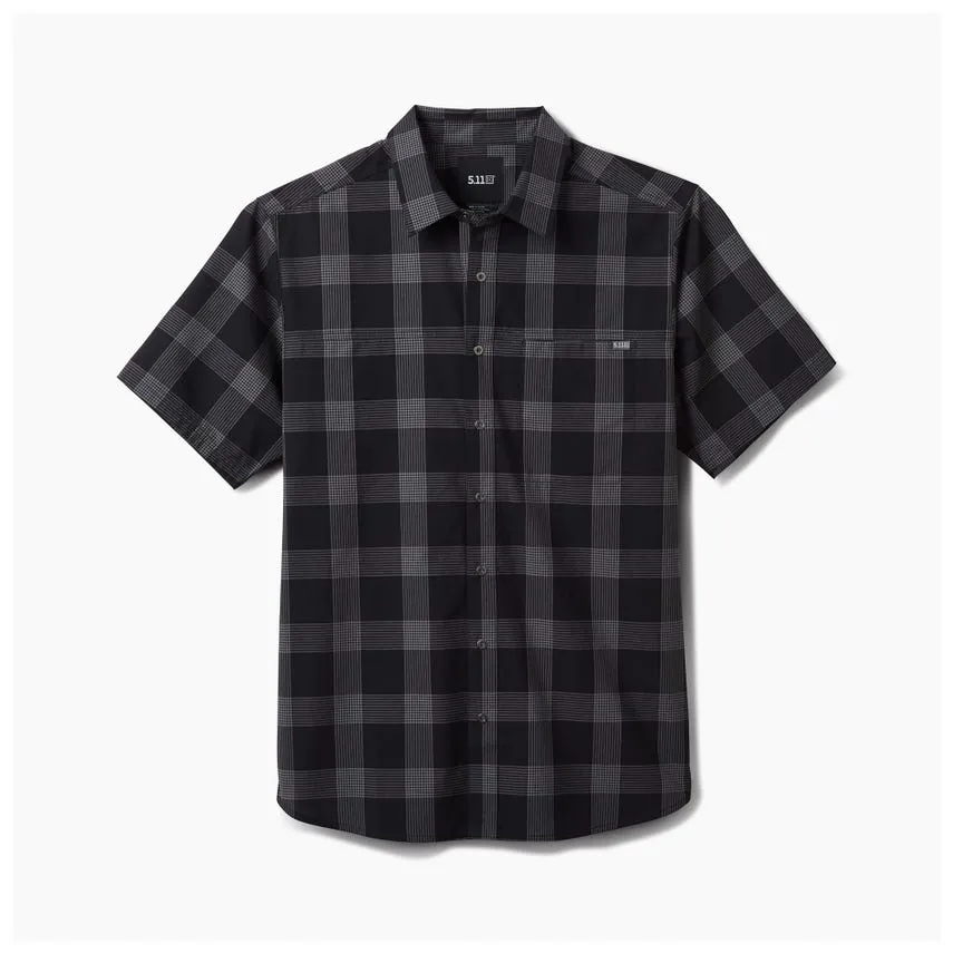 5.11 WYATT SHORT SLEEVE PLAID SHIRT
