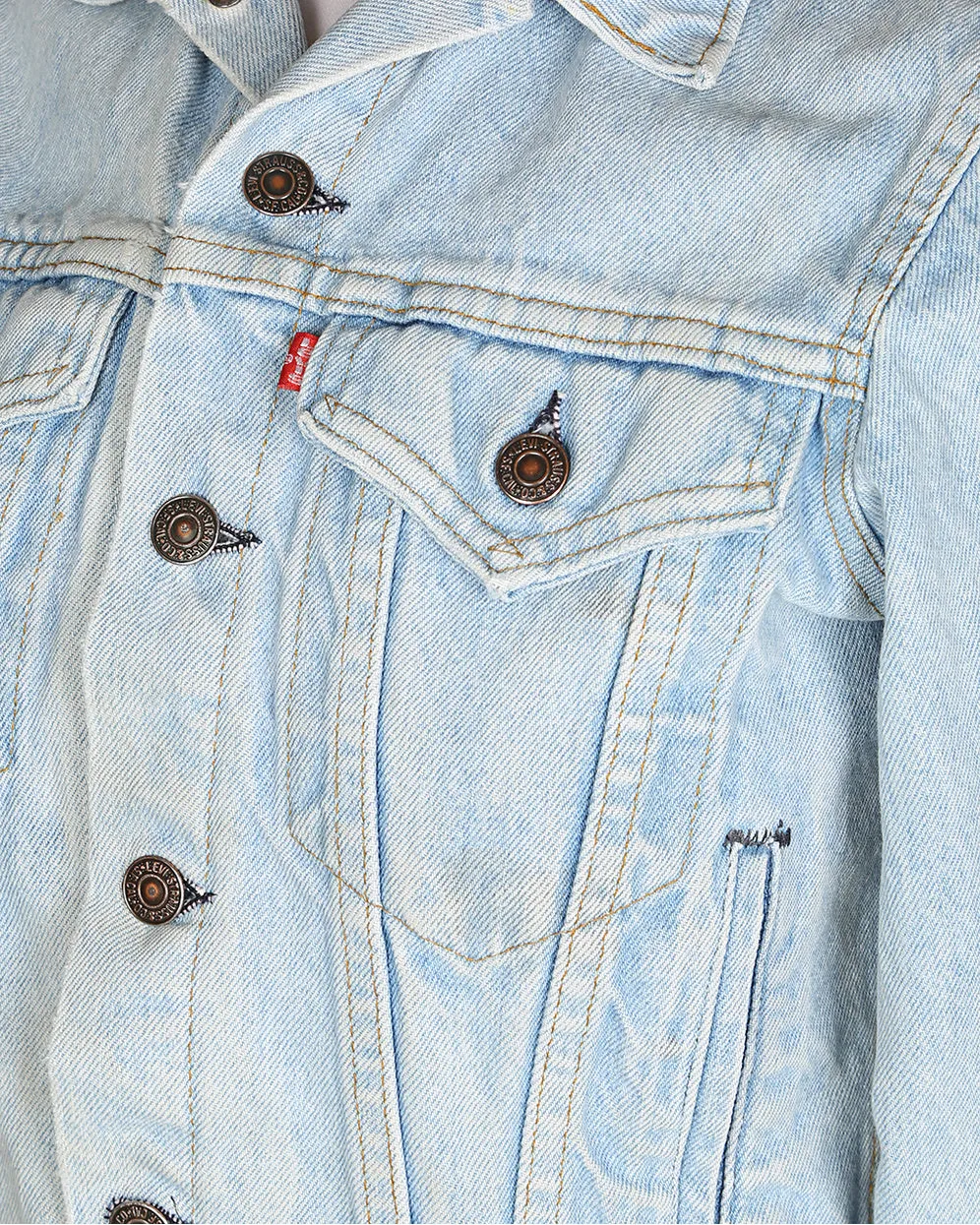 80's Levi's Blue Denim Jacket - S