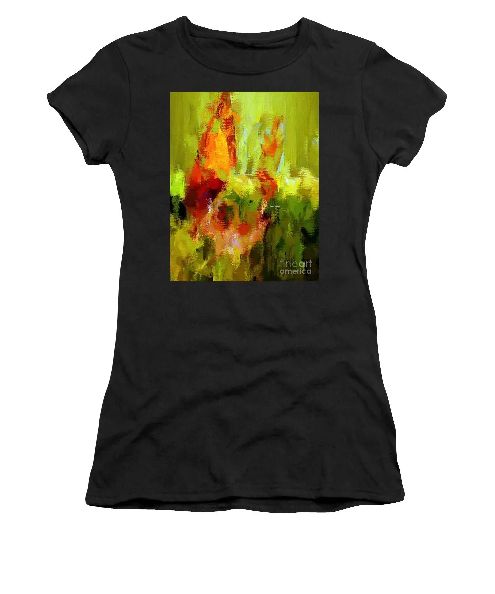 Abstract 1909 L - Women's T-Shirt (Athletic Fit)