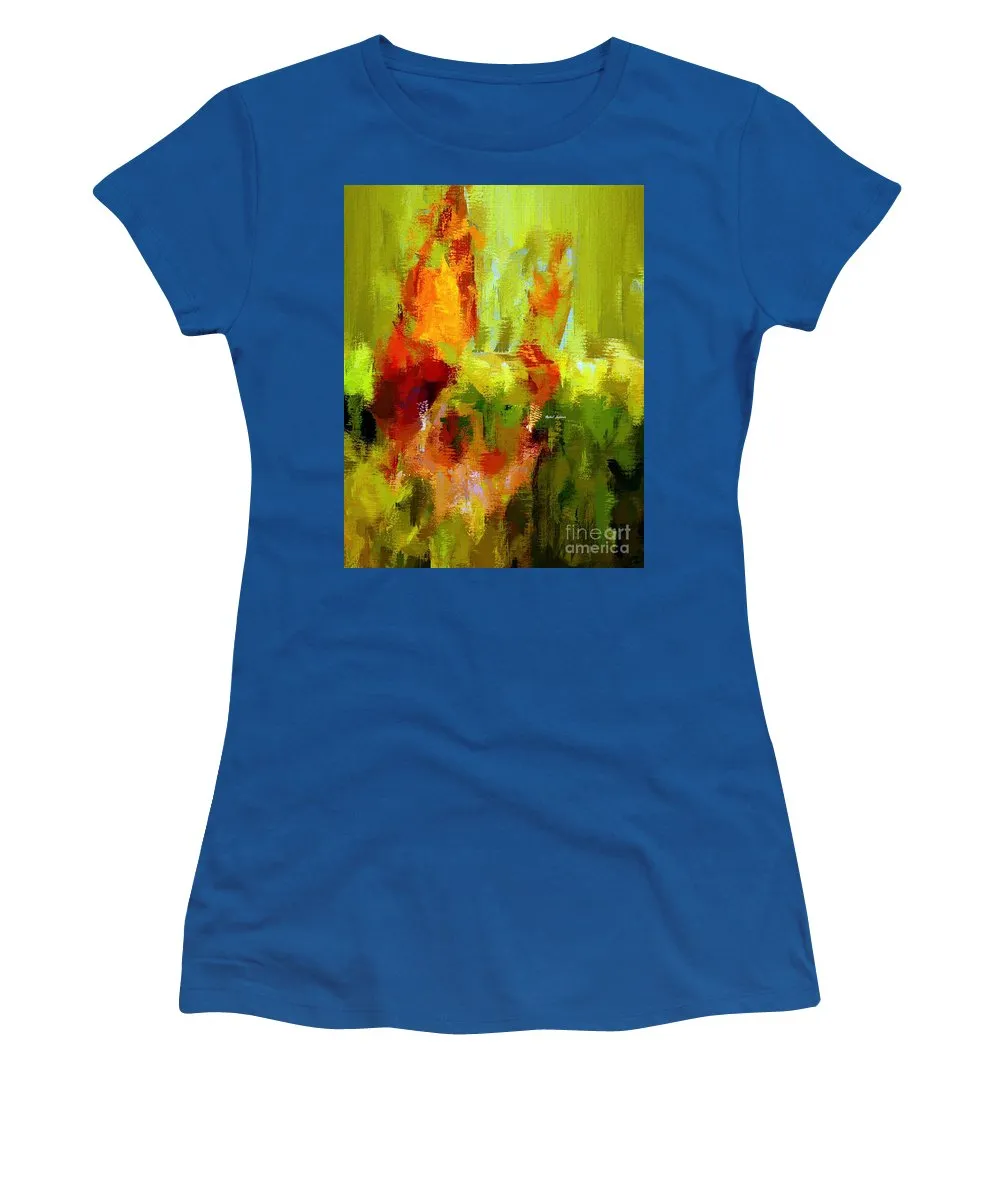 Abstract 1909 L - Women's T-Shirt (Athletic Fit)