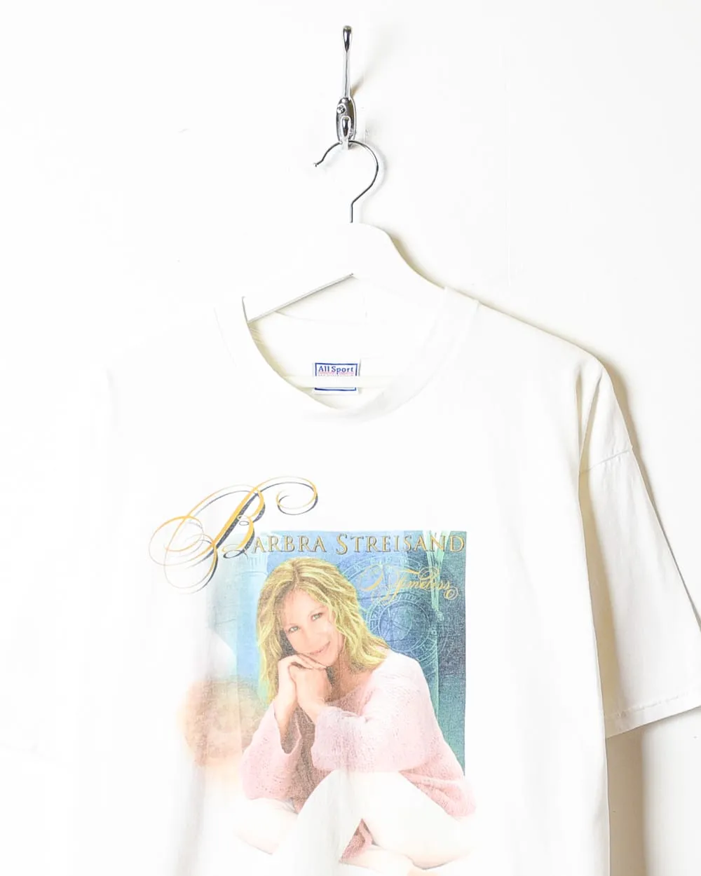 Barbra Streisand Timeless Single Stitch T-Shirt - X-Large