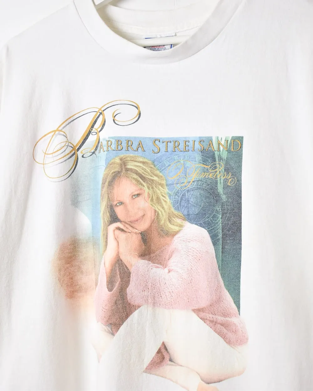 Barbra Streisand Timeless Single Stitch T-Shirt - X-Large