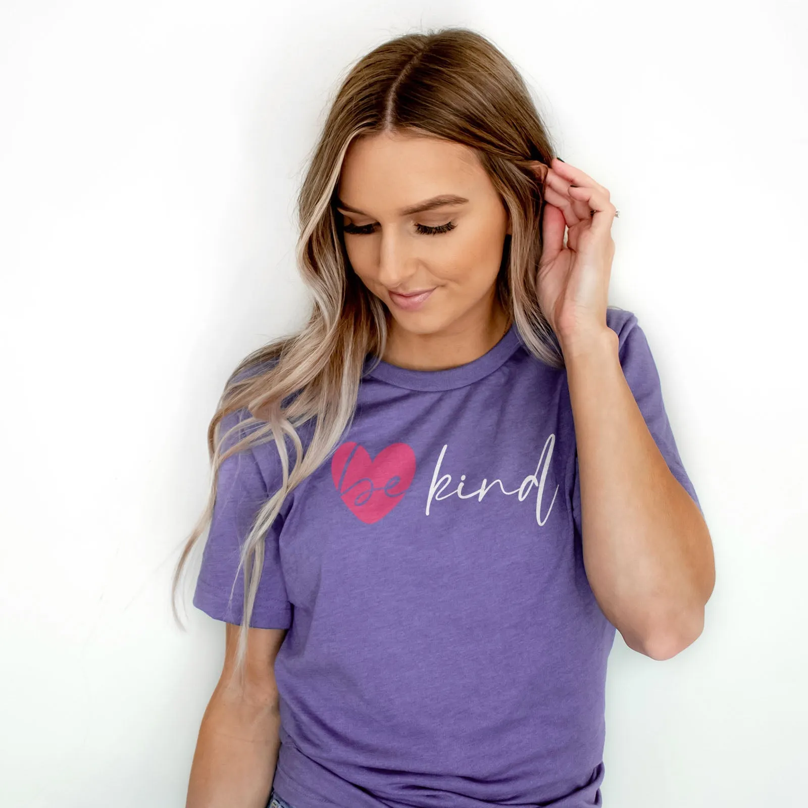 Be Kind Heart Tee Shirts For Women - Christian Shirts for Women - Religious Tee Shirts