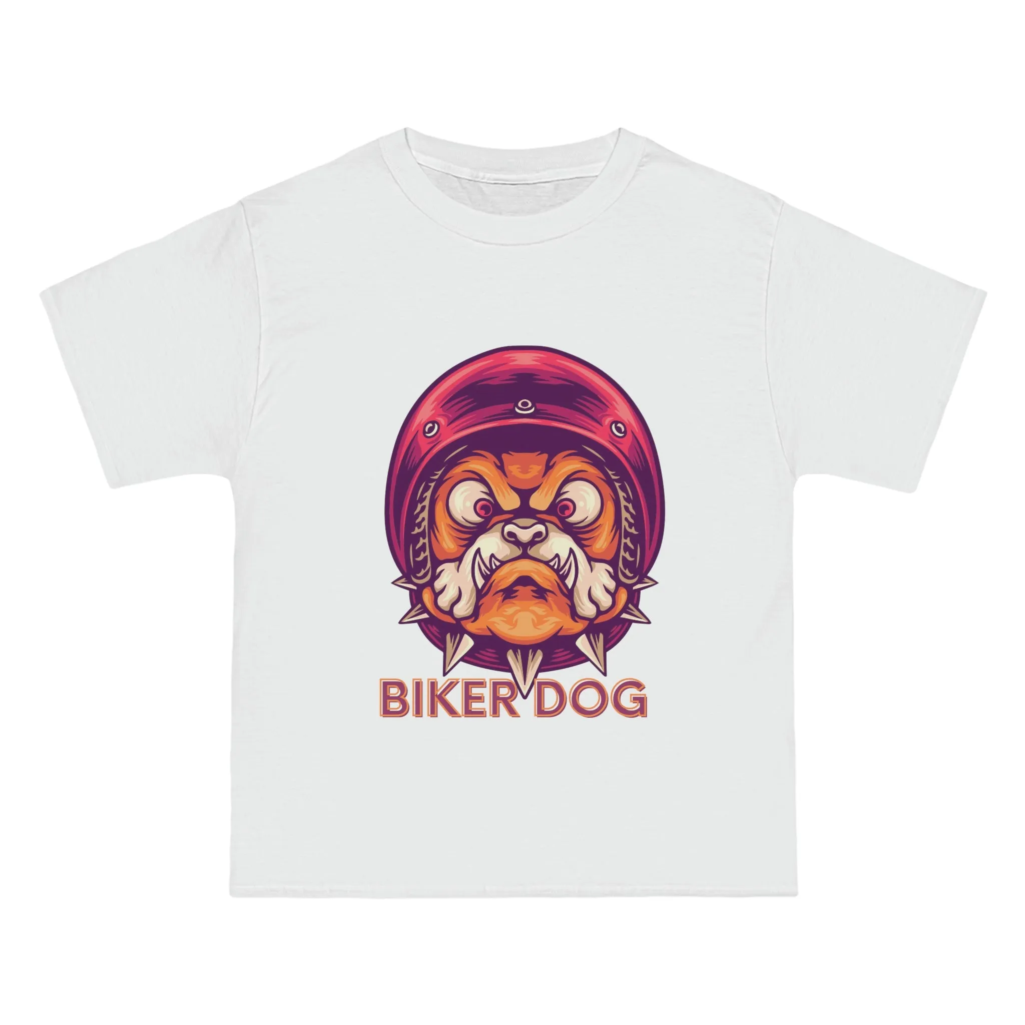 Biker Dog Beefy-T®  Short-Sleeve T-Shirt POD