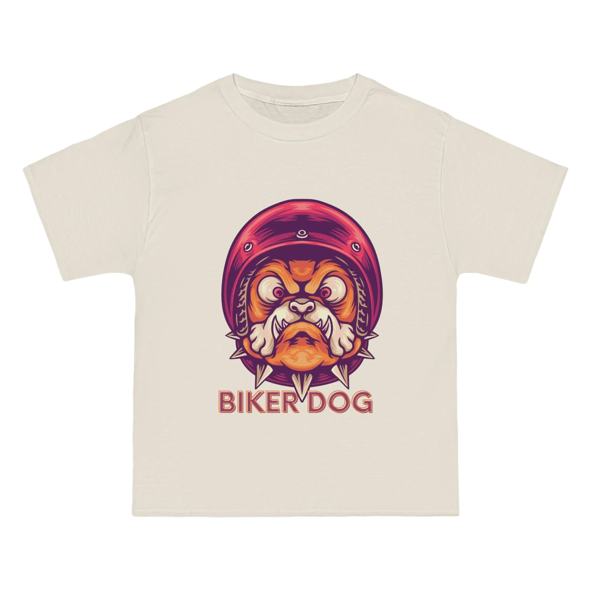 Biker Dog Beefy-T®  Short-Sleeve T-Shirt POD