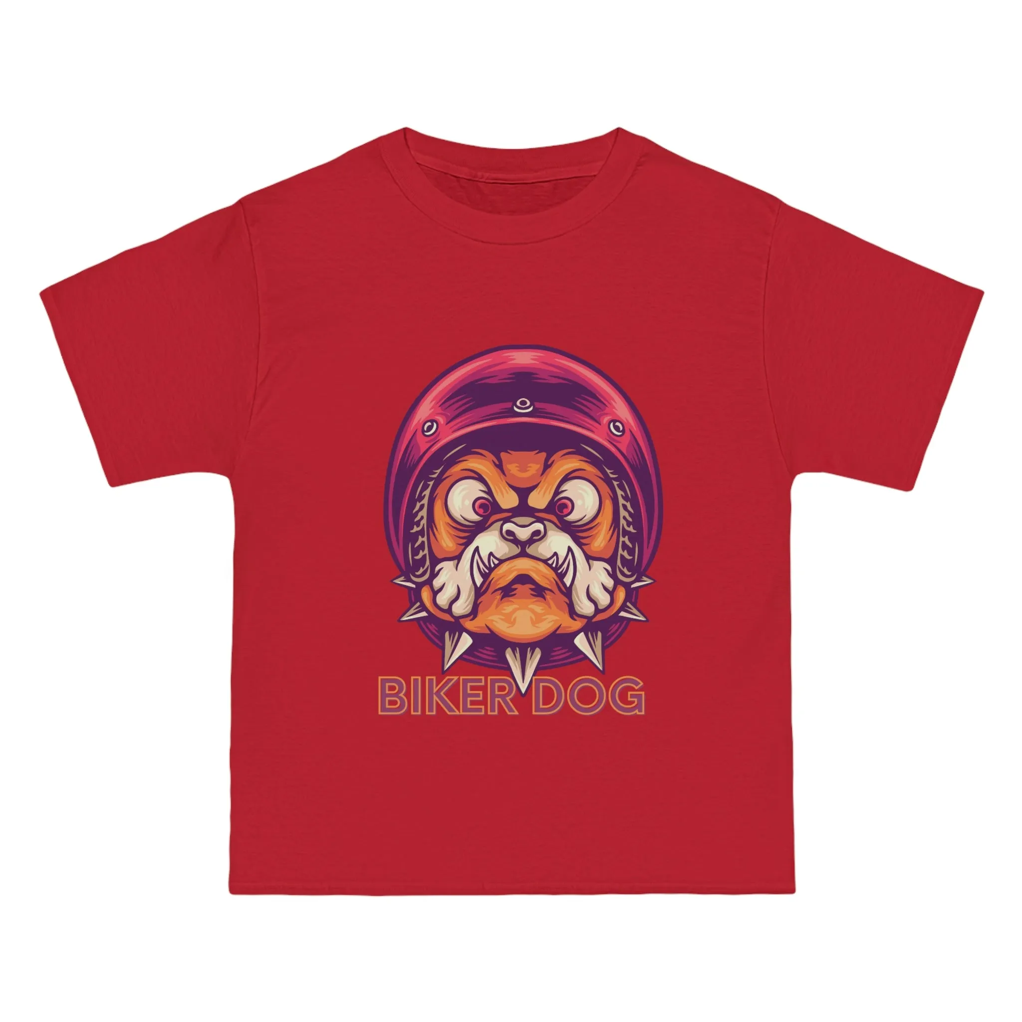 Biker Dog Beefy-T®  Short-Sleeve T-Shirt POD