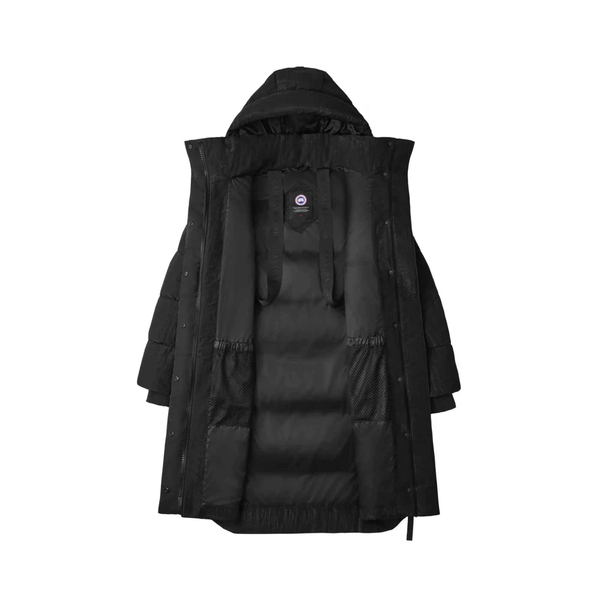 CANADA GOOSE BYWARD SHINKY CRINKLE PARKA WOMEN