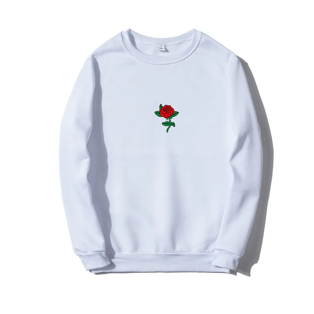 Center Rose Crewneck