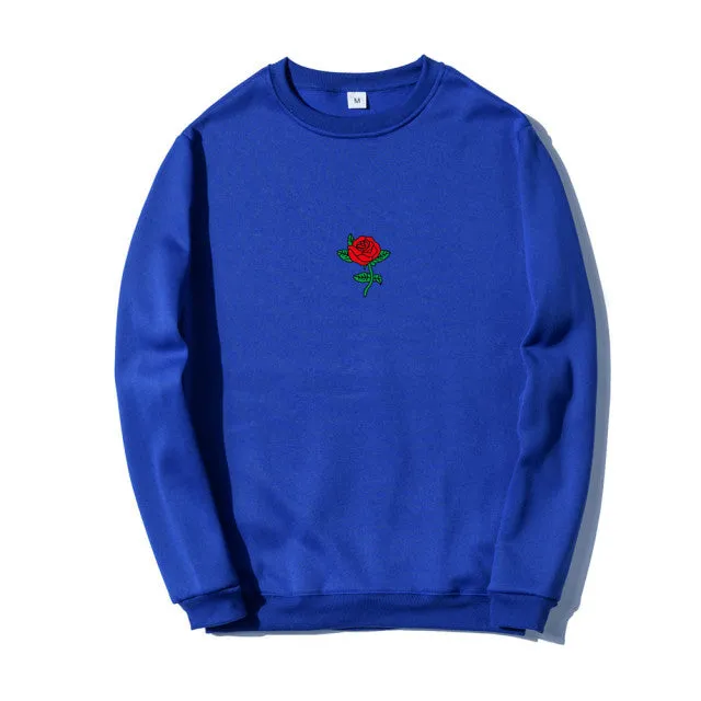 Center Rose Crewneck