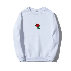 Center Rose Crewneck