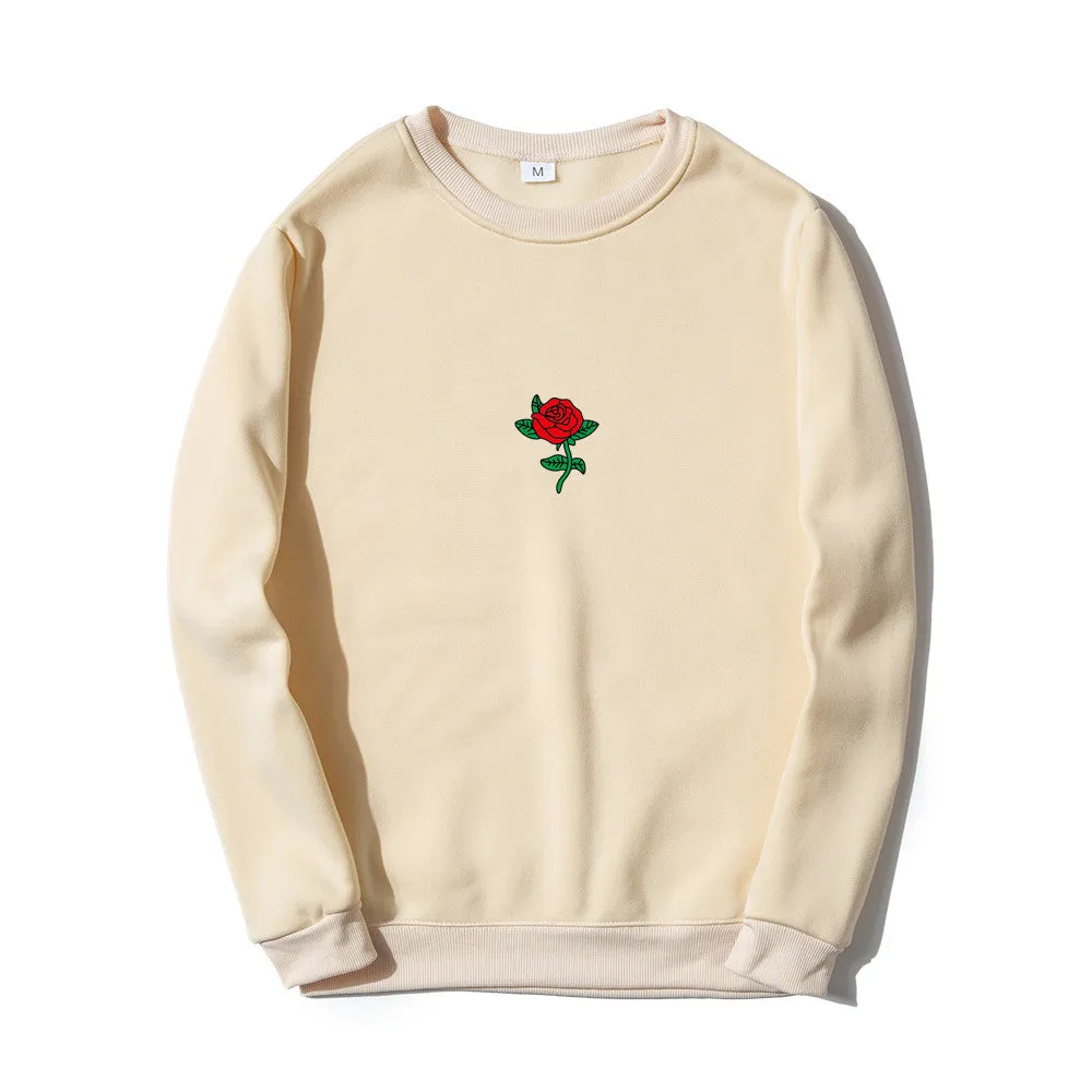 Center Rose Crewneck
