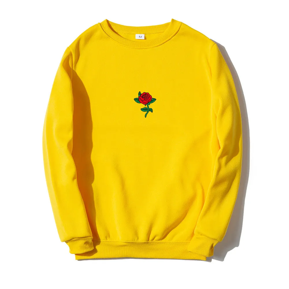 Center Rose Crewneck