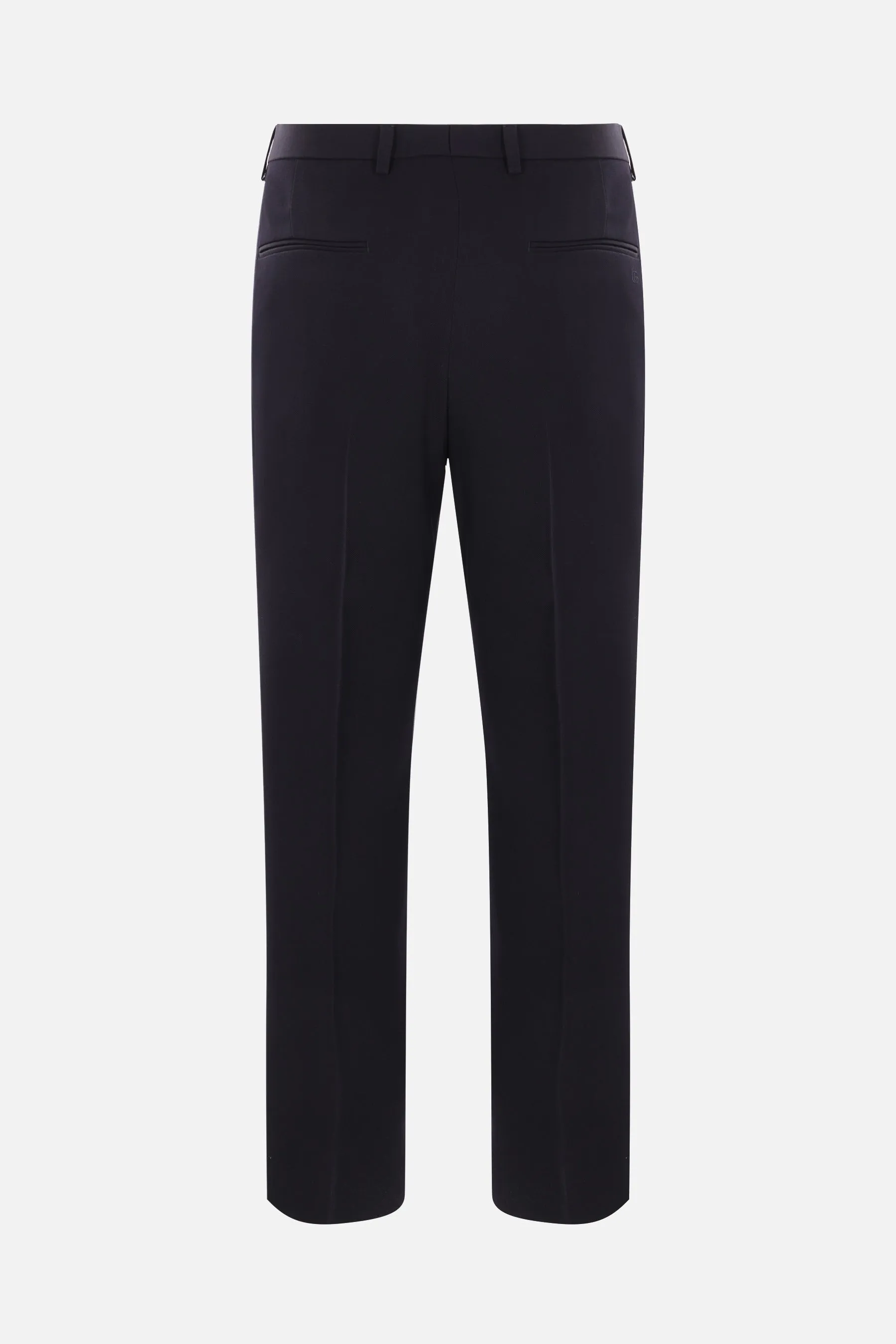 Classic Gabardine Wool Trousers
