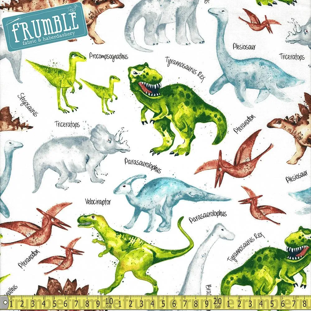 Dino And Names White