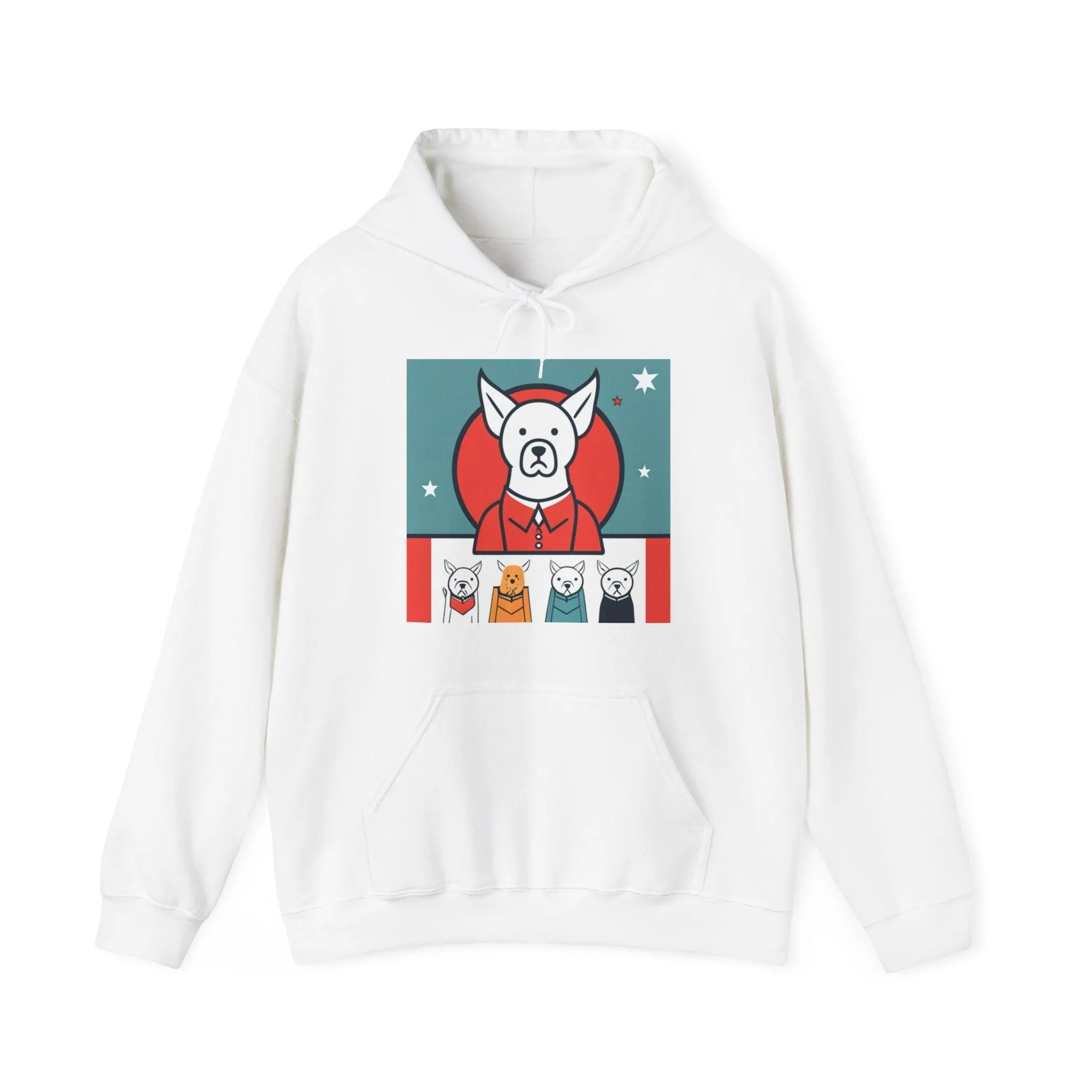 Dog Hairs Unisex Heavy Blend™ Hooded Sweatshirt