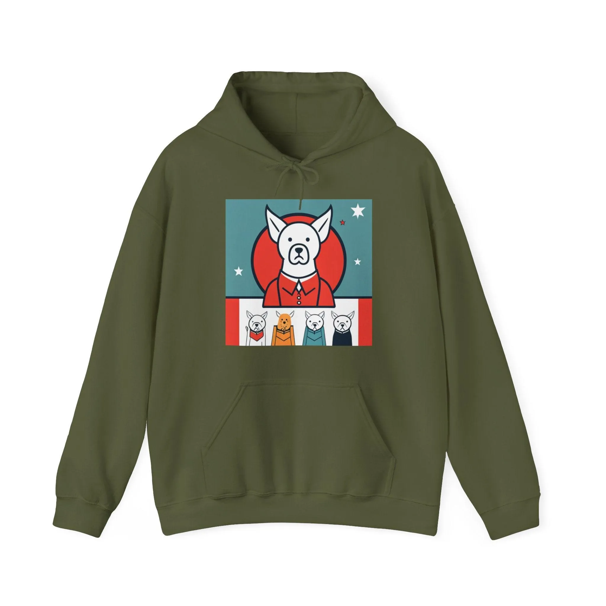 Dog Hairs Unisex Heavy Blend™ Hooded Sweatshirt