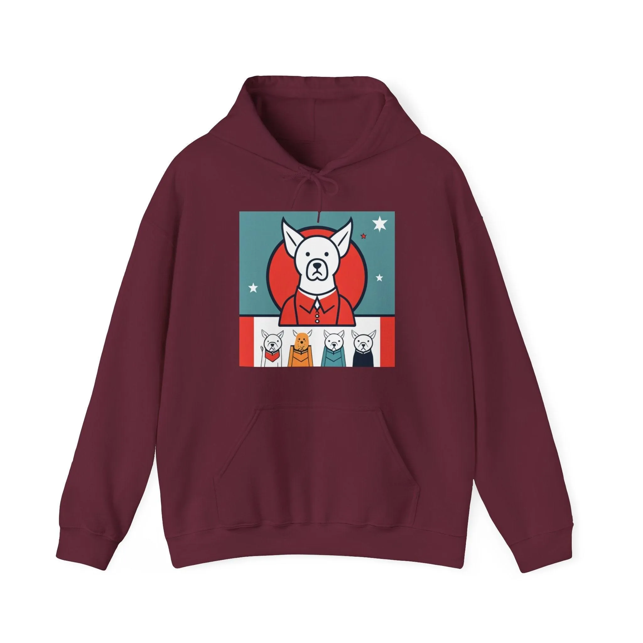 Dog Hairs Unisex Heavy Blend™ Hooded Sweatshirt