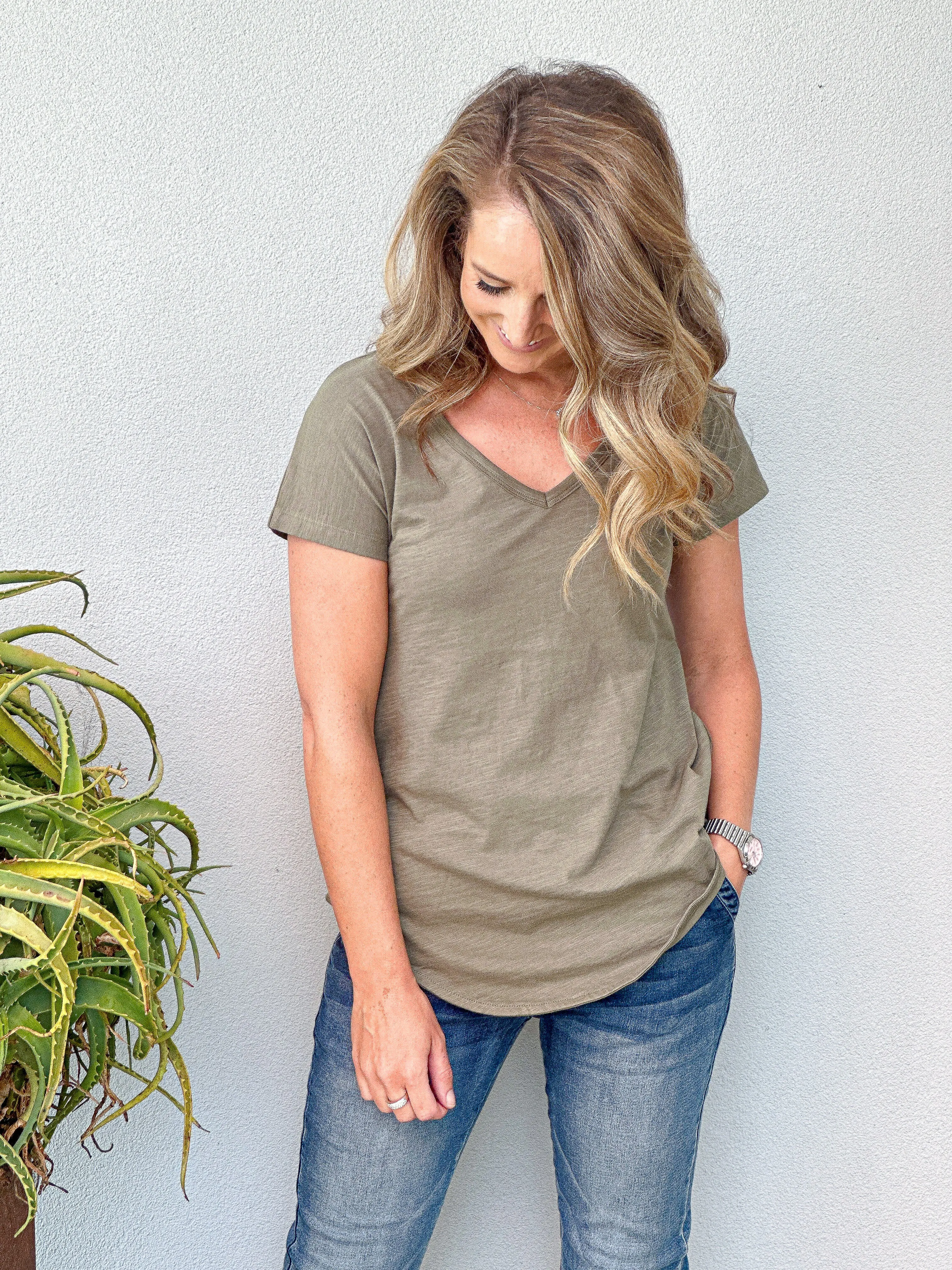 Eden Vee Tee - Khaki