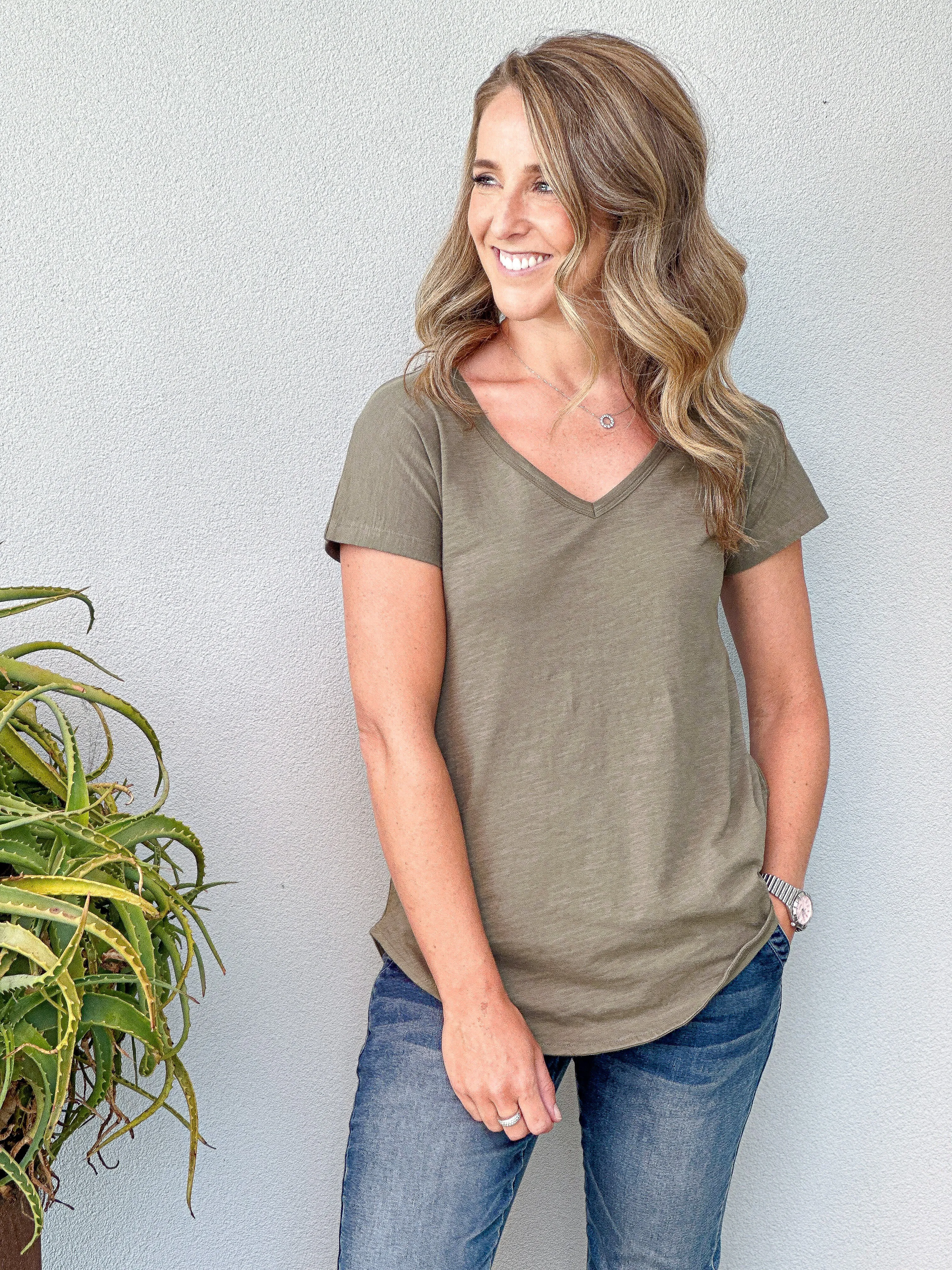 Eden Vee Tee - Khaki