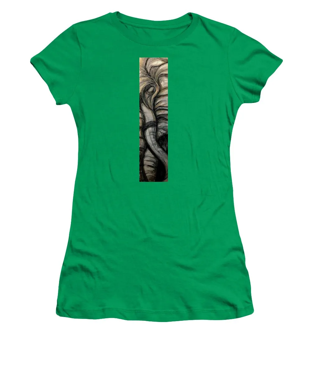 Elephant Half - Women's T-Shirt