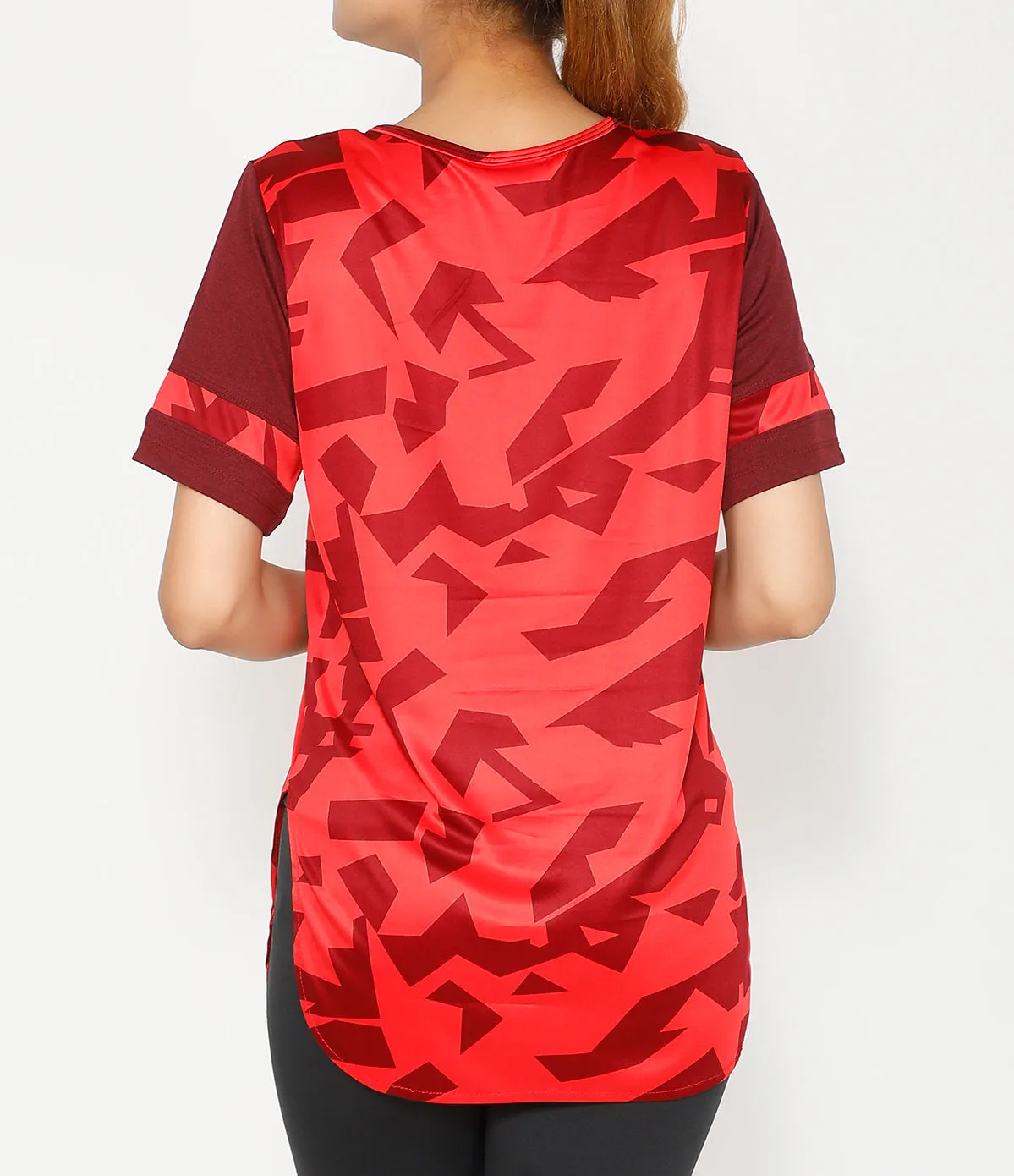 Fiery Red Long T-Shirt