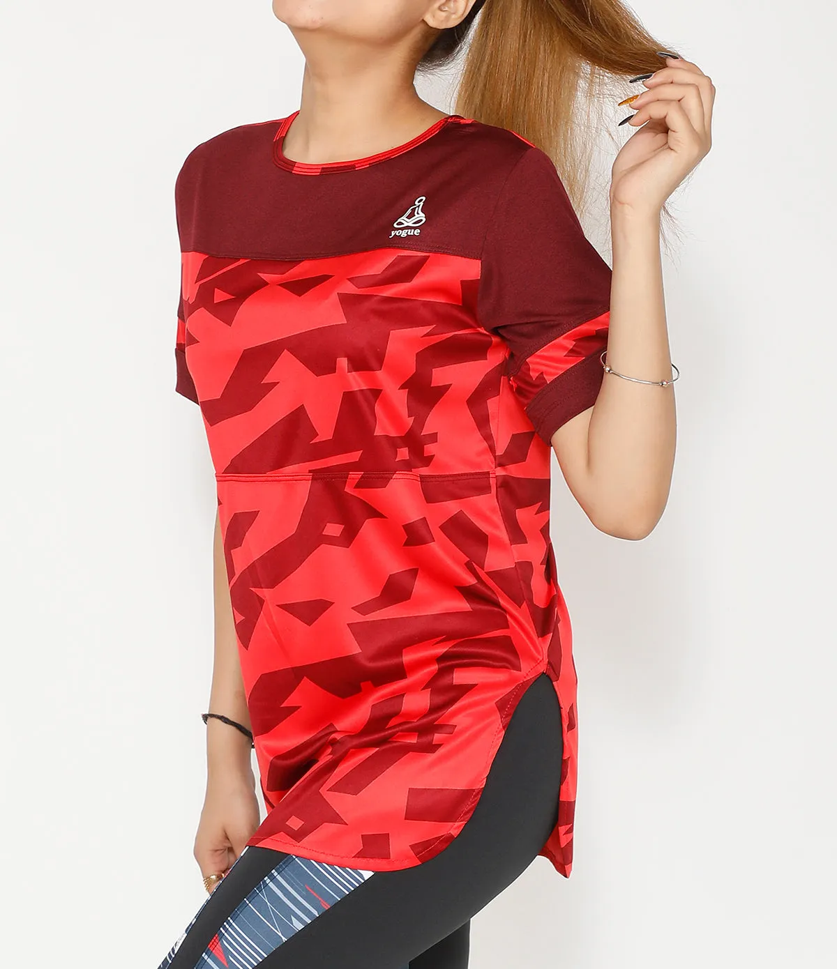 Fiery Red Long T-Shirt