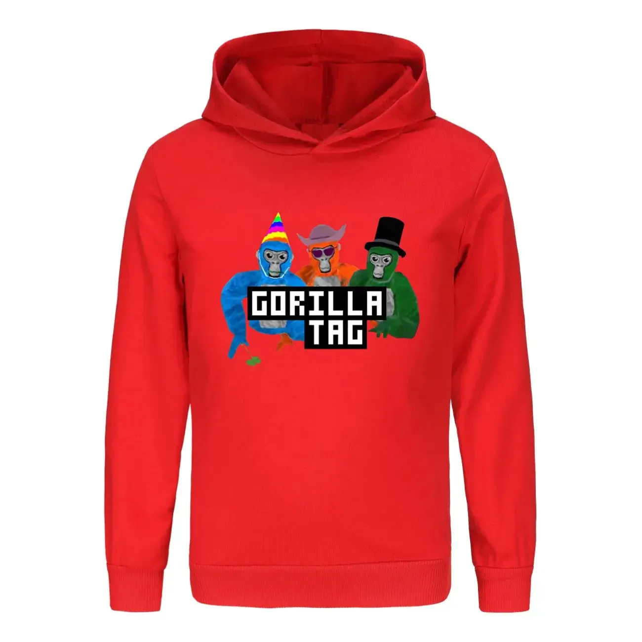 Game Gorilla Tag Hoodie Kids Cartoon Hoodies Children Long Sleeve Coats Toddler Girls Casual Outerwear Baby Boys Sweatshirts