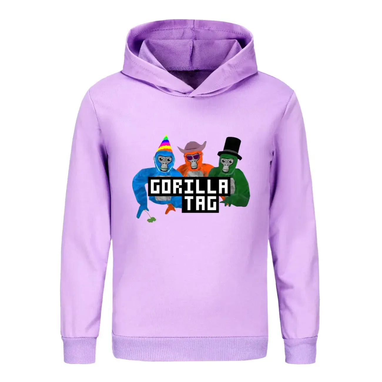 Game Gorilla Tag Hoodie Kids Cartoon Hoodies Children Long Sleeve Coats Toddler Girls Casual Outerwear Baby Boys Sweatshirts