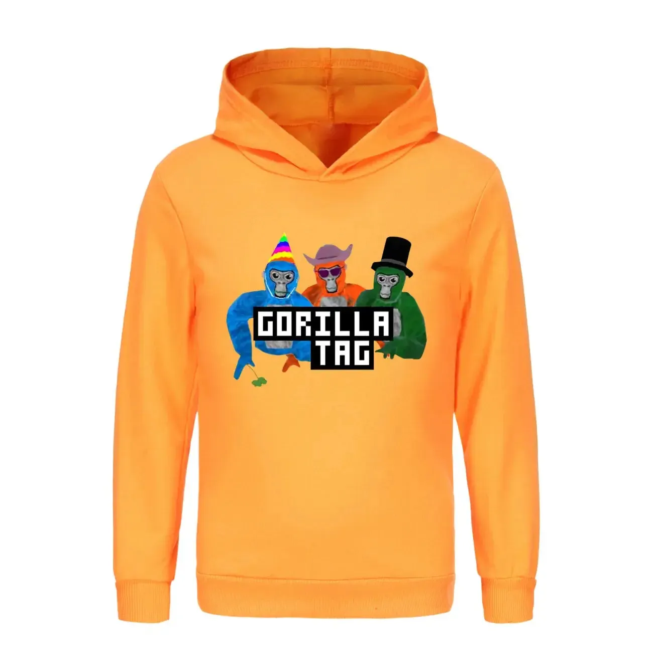 Game Gorilla Tag Hoodie Kids Cartoon Hoodies Children Long Sleeve Coats Toddler Girls Casual Outerwear Baby Boys Sweatshirts