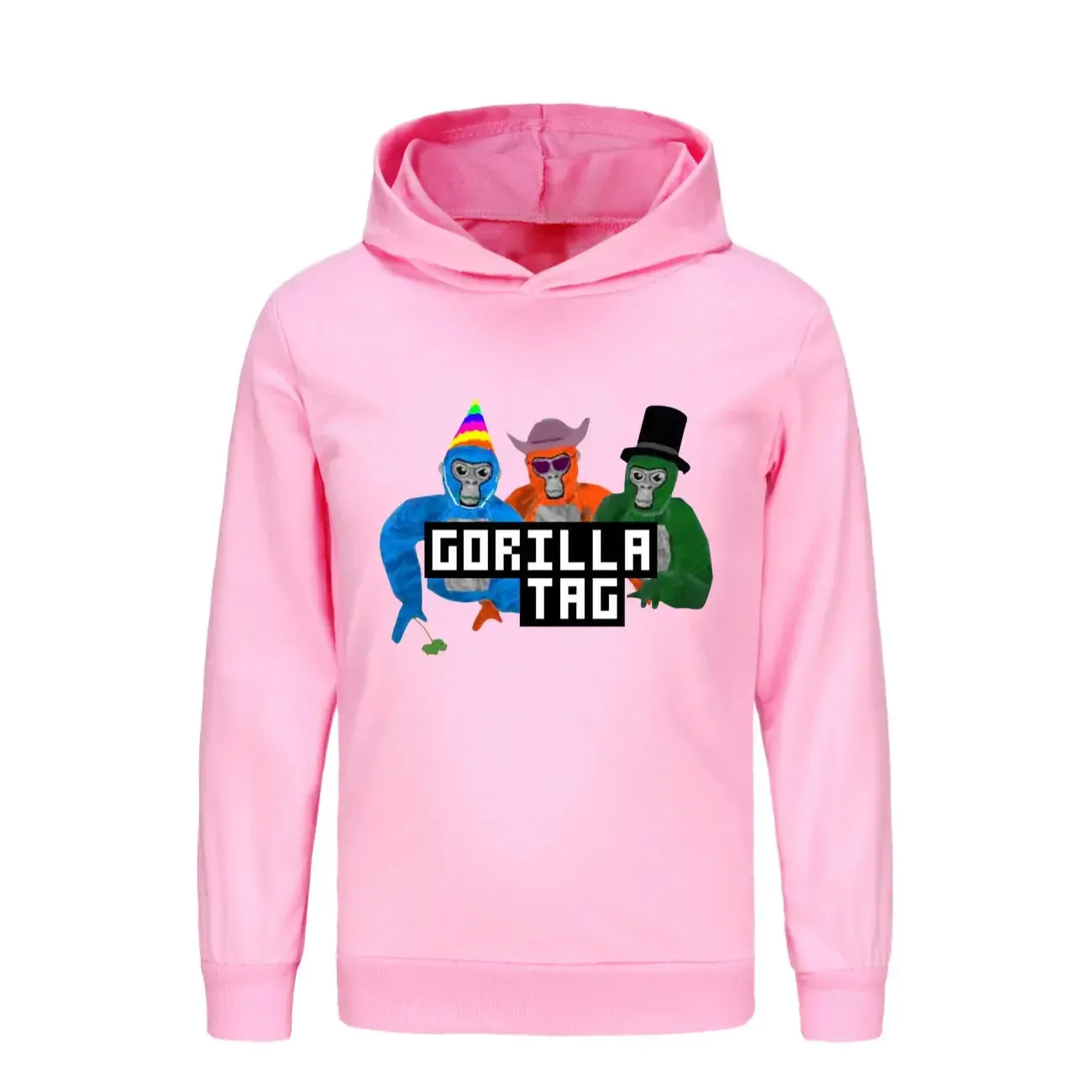 Game Gorilla Tag Hoodie Kids Cartoon Hoodies Children Long Sleeve Coats Toddler Girls Casual Outerwear Baby Boys Sweatshirts