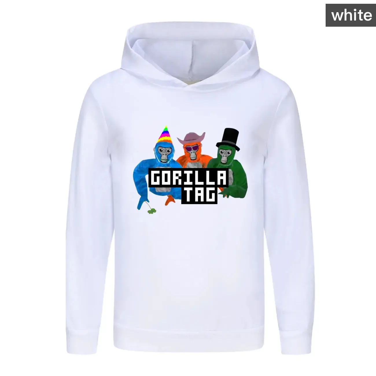 Game Gorilla Tag Hoodie Kids Cartoon Hoodies Children Long Sleeve Coats Toddler Girls Casual Outerwear Baby Boys Sweatshirts