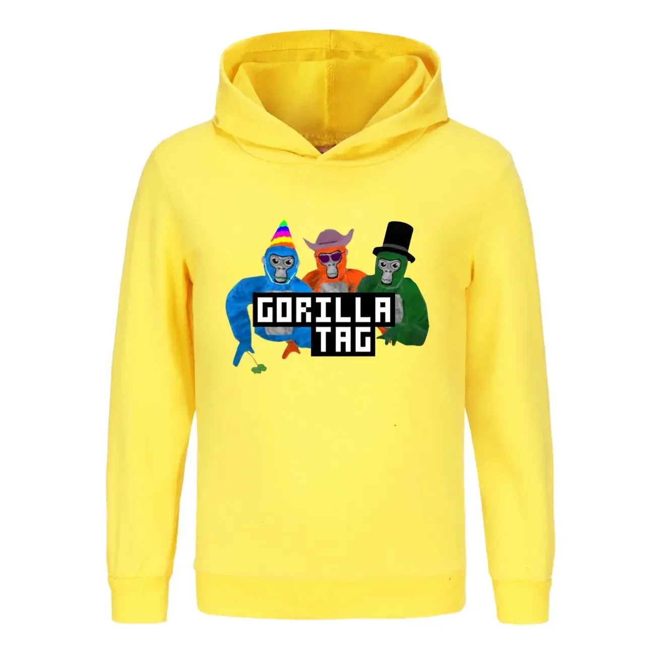 Game Gorilla Tag Hoodie Kids Cartoon Hoodies Children Long Sleeve Coats Toddler Girls Casual Outerwear Baby Boys Sweatshirts