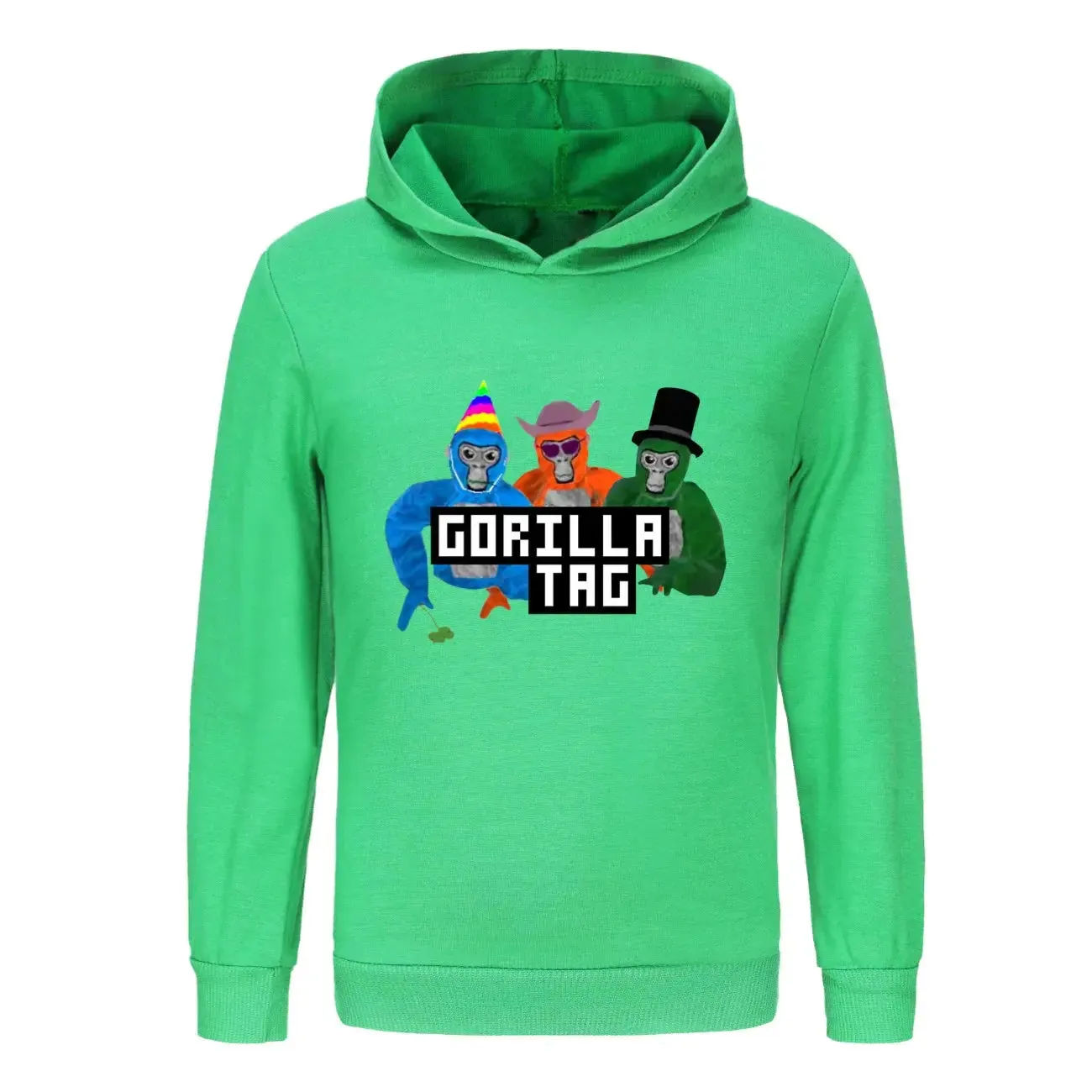 Game Gorilla Tag Hoodie Kids Cartoon Hoodies Children Long Sleeve Coats Toddler Girls Casual Outerwear Baby Boys Sweatshirts