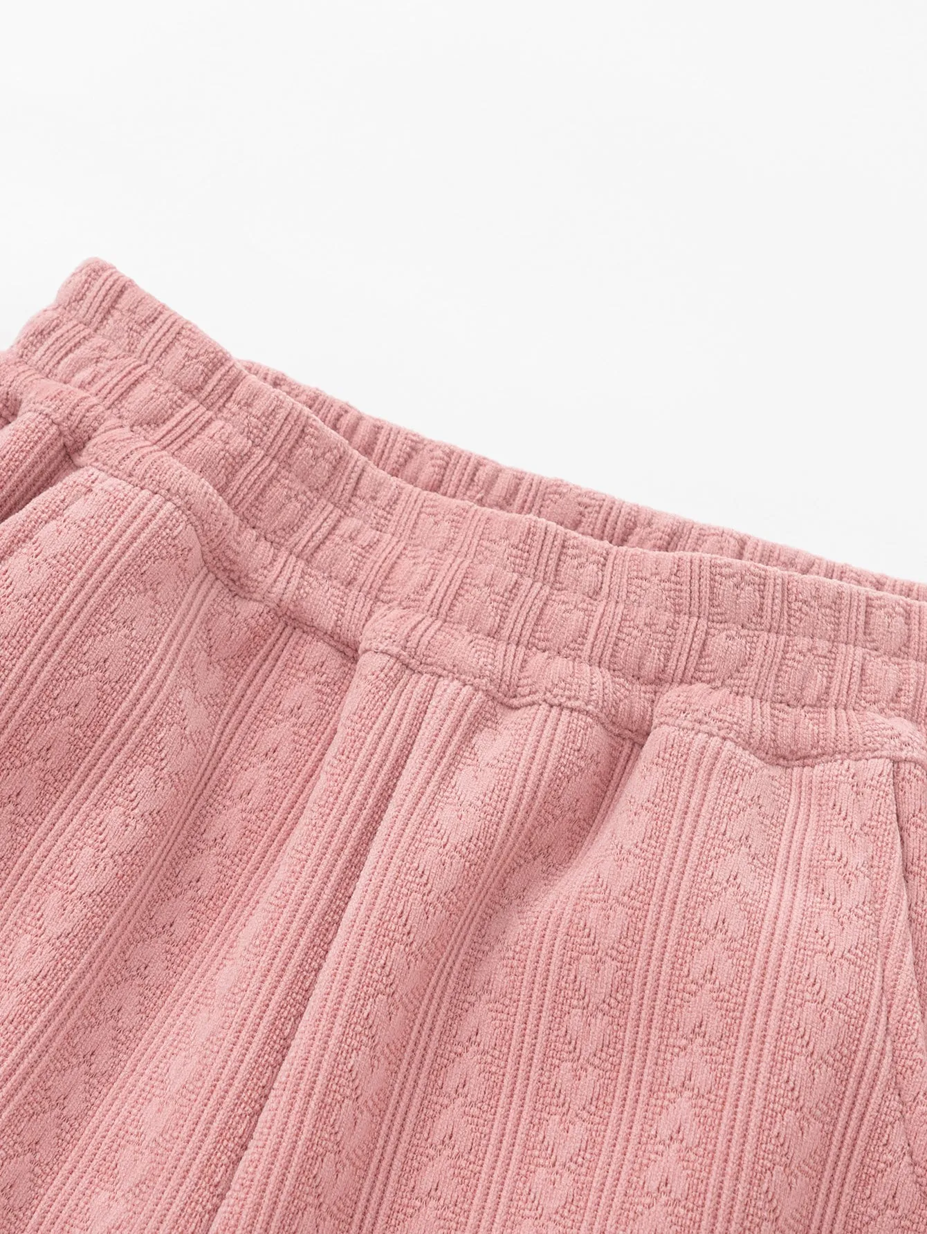 Girl Kid 3D Heart Straight Pants