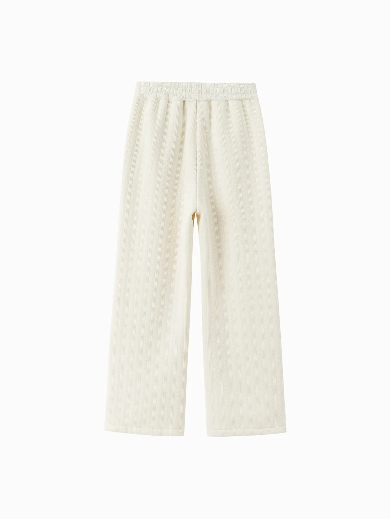 Girl Kid 3D Heart Straight Pants