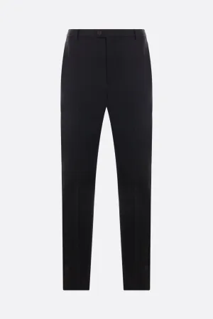 Grain De Poudre Wool Tuxedo Pants