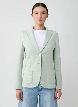Honeycomb Short 2 Button Blazer