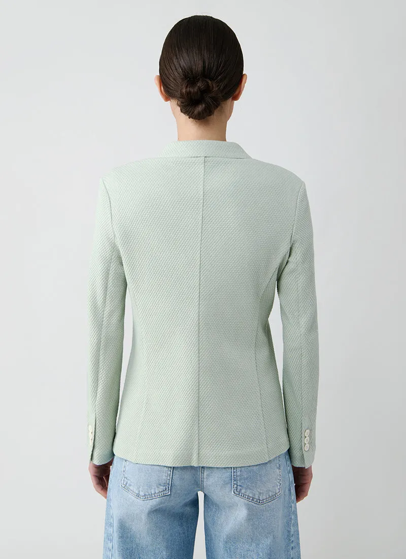 Honeycomb Short 2 Button Blazer