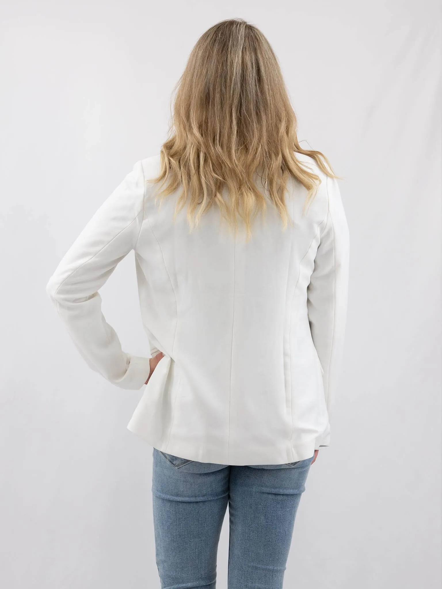 Hot Pink or Classic White Blazer