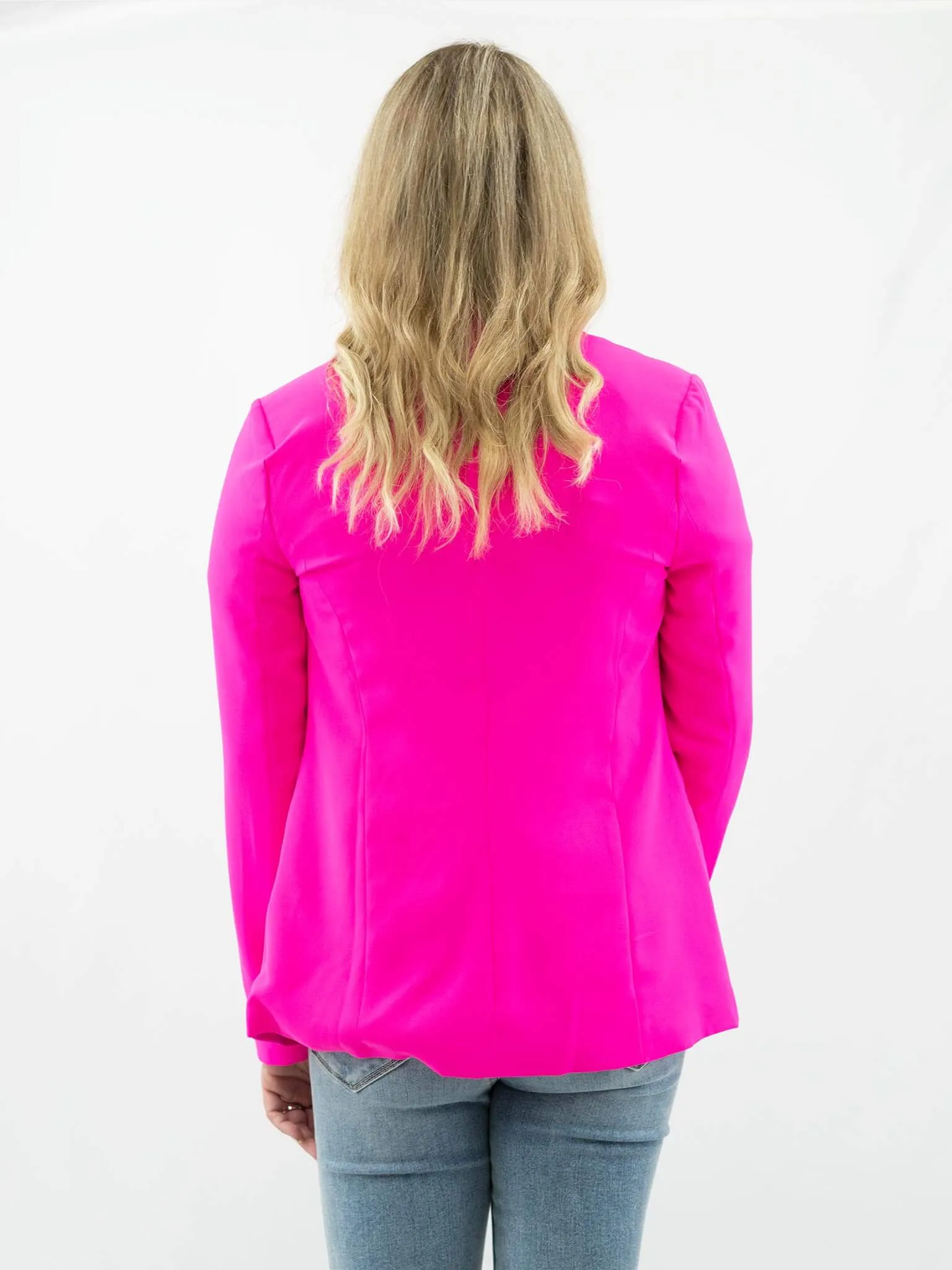 Hot Pink or Classic White Blazer