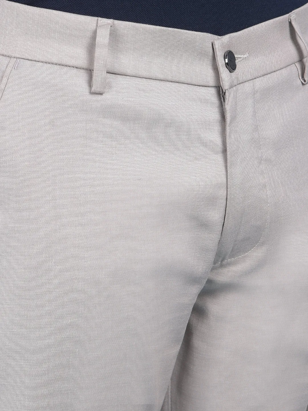 Khaki Stretchable Trousers