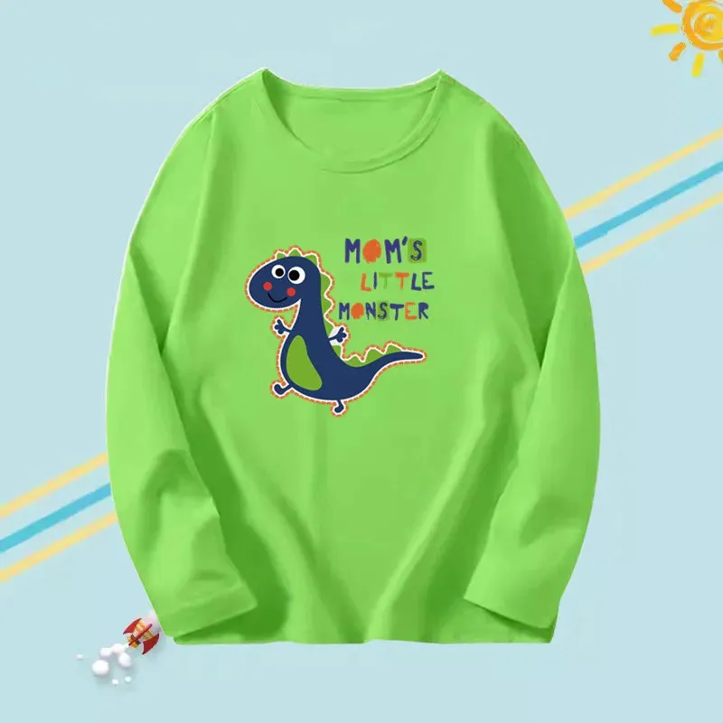 Kids Long Sleeve Cotton T-shirts