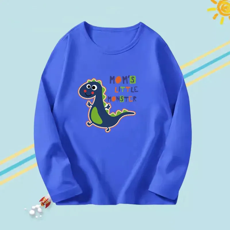 Kids Long Sleeve Cotton T-shirts