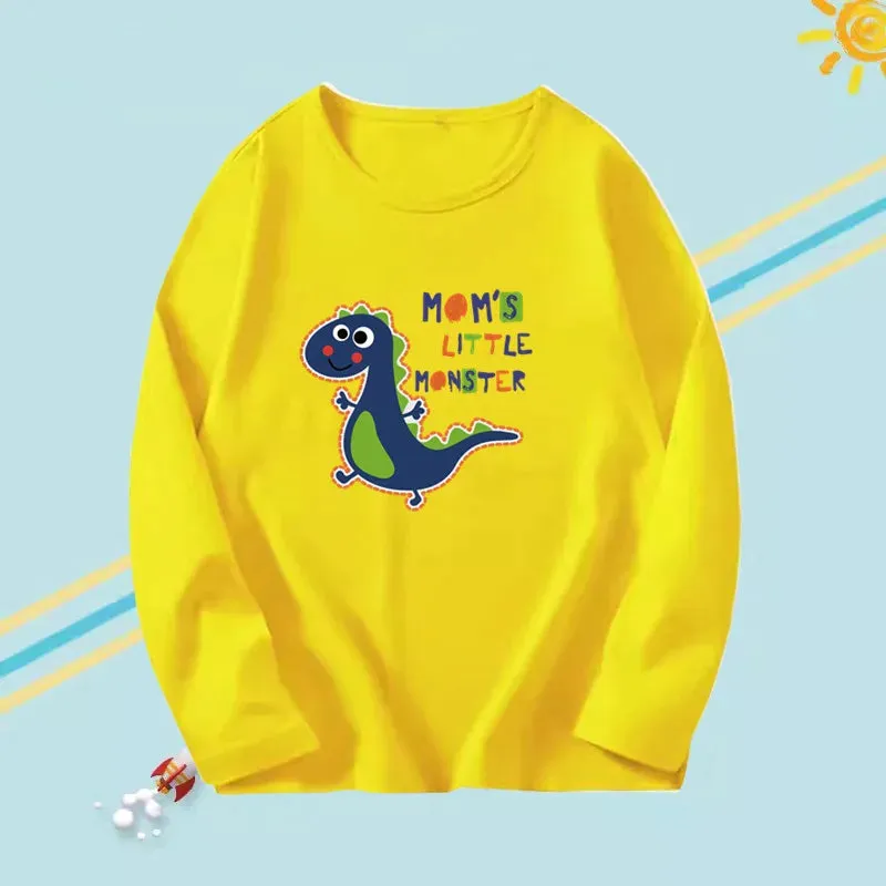 Kids Long Sleeve Cotton T-shirts