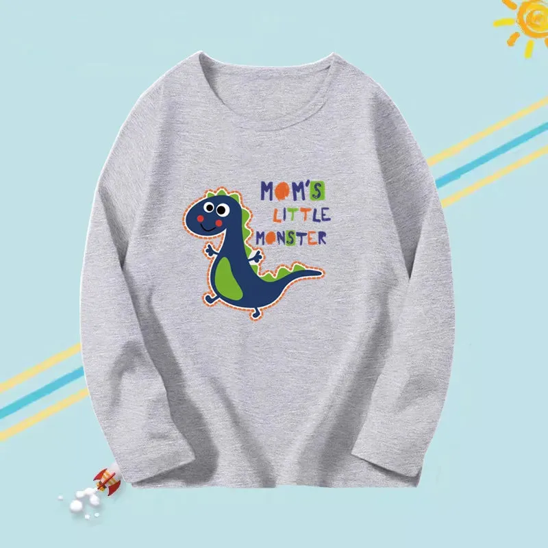 Kids Long Sleeve Cotton T-shirts