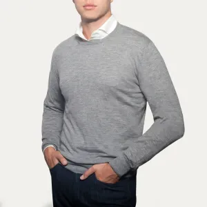 Light Cashmere Sweater - Grey