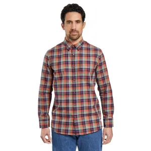 Long Sleeve Button Up Shirt (Carreaux clan Tajine)