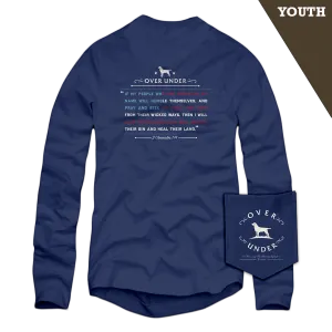 L/S Youth Promise Keeper T-Shirt Navy